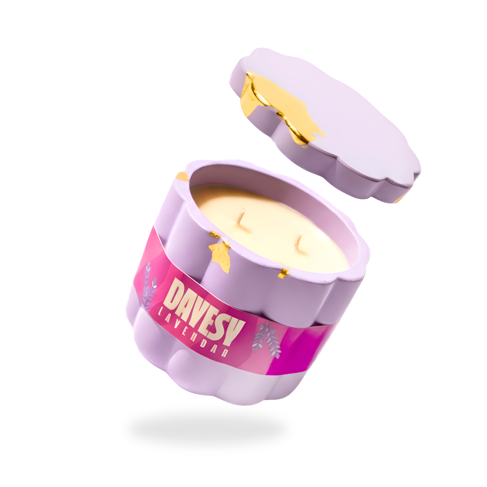 Ceramic Candle with Lid