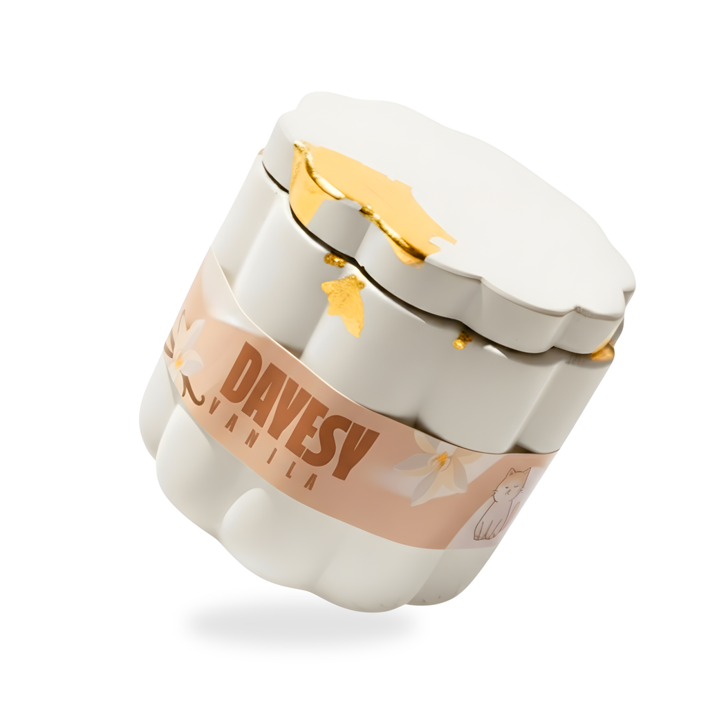 Ceramic Candle with Lid