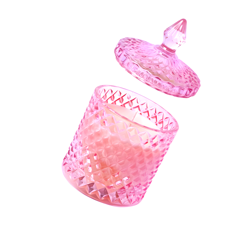 Crystal Glass Candle