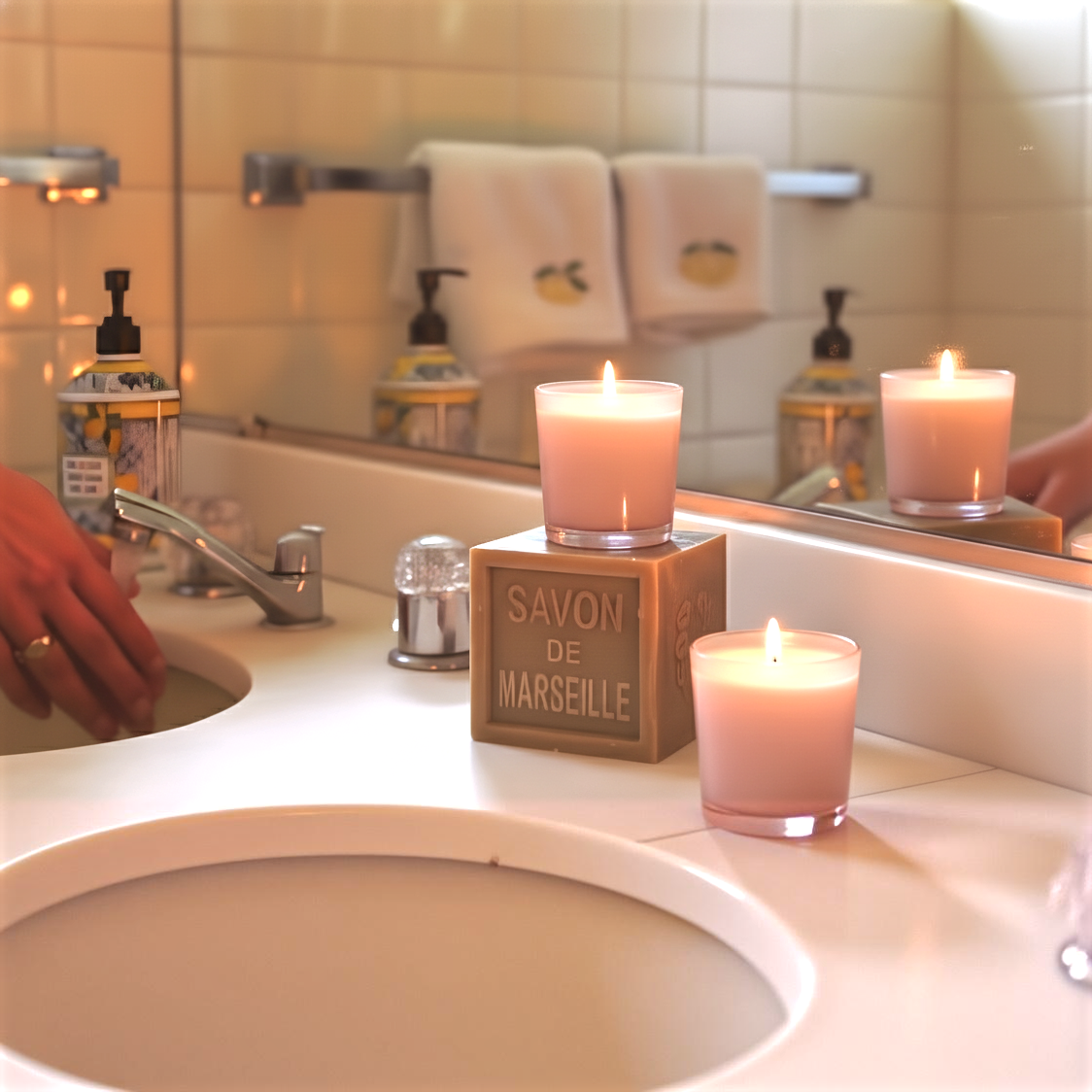 Colored Votive Candle